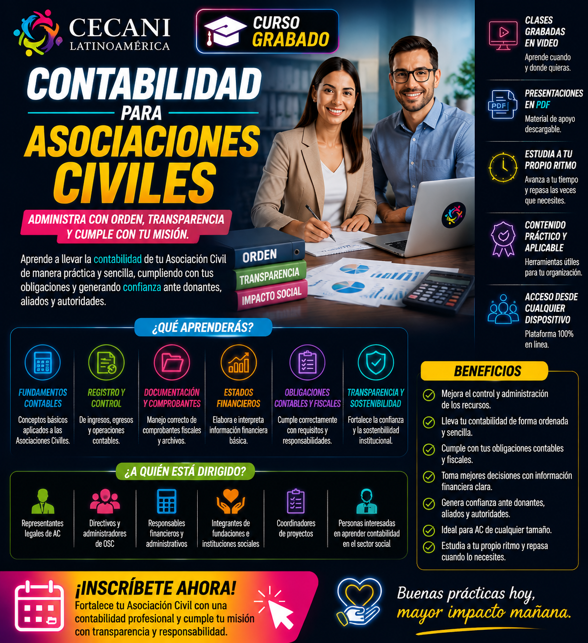 Curso en Contabilidad para Asociaciones Civiles