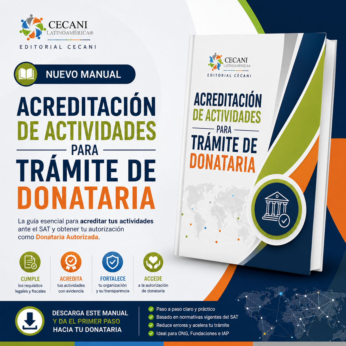 Manual: Acreditación de Actividades para Trámite de Donataria Autorizada ante el SAT