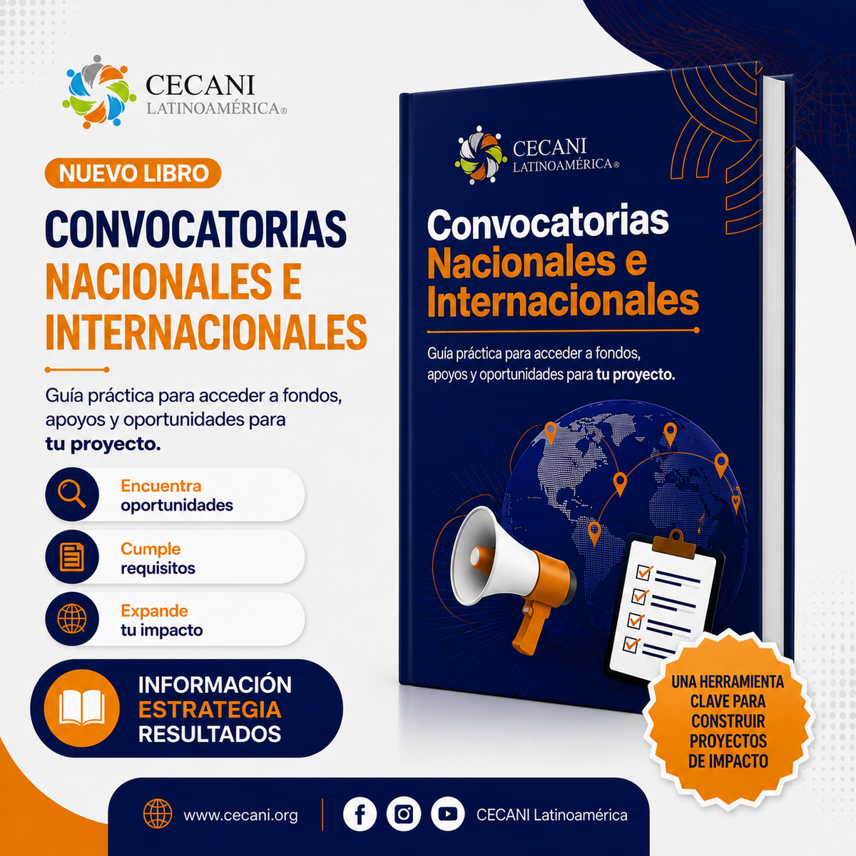 Manual: Convocatorias Nacionales e Internacionales para Asociaciones Civiles, IAPs y Proyectos Sociales