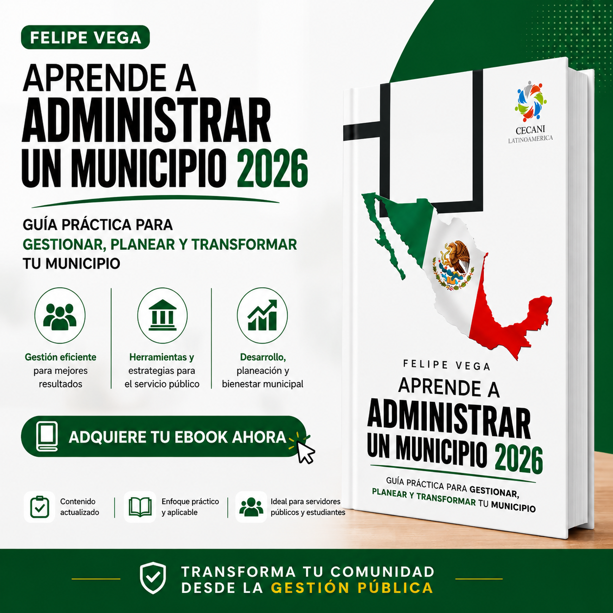 Libro Físico “Administración Pública Enfocada En El Desarrollo De Municipios”