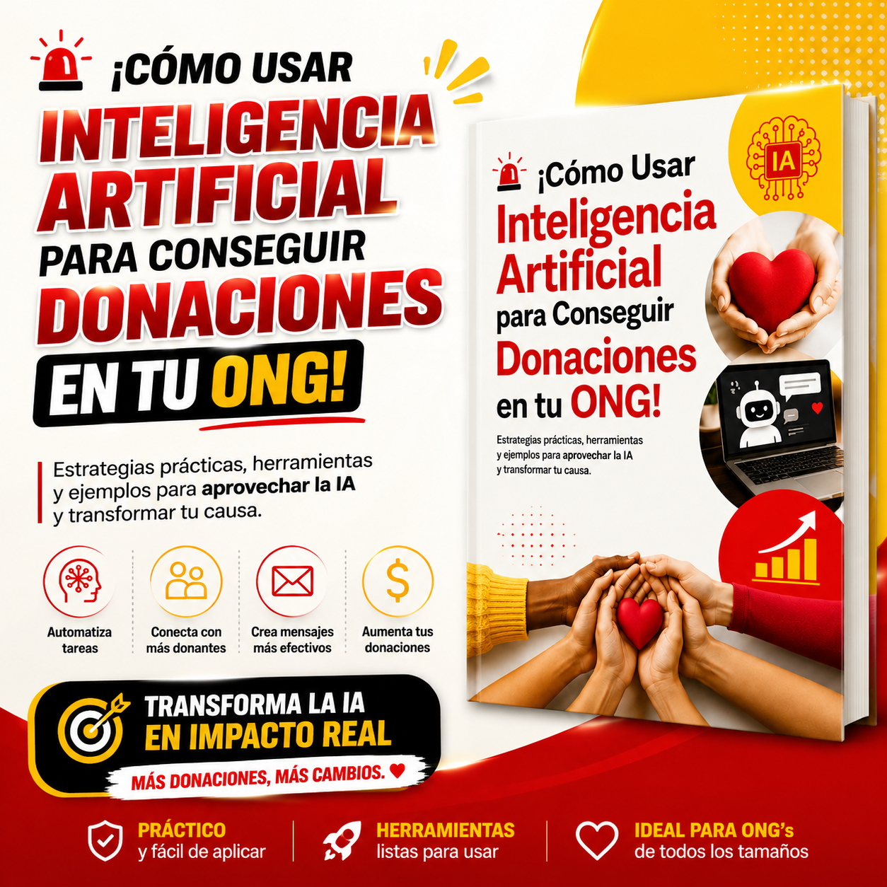 Guía: Cómo Usar Inteligencia Artificial para Conseguir Donaciones en tu ONG