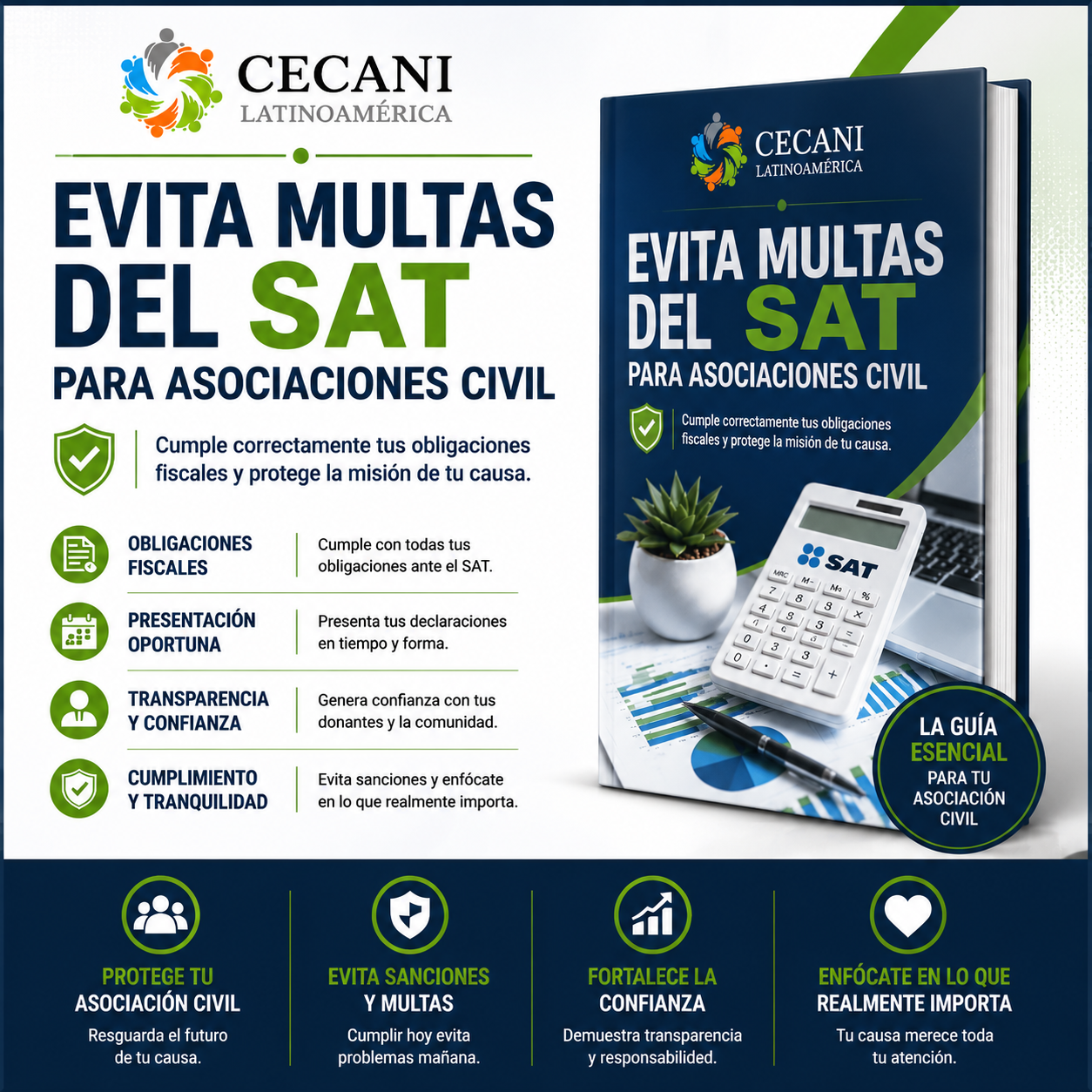 Guía: Evita multas del SAT: Contabilidad para A.C.