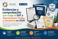 Curso: Evidencias y Comprobación que exige el SAT a Asociaciones Civiles y Donatarias en 2026
