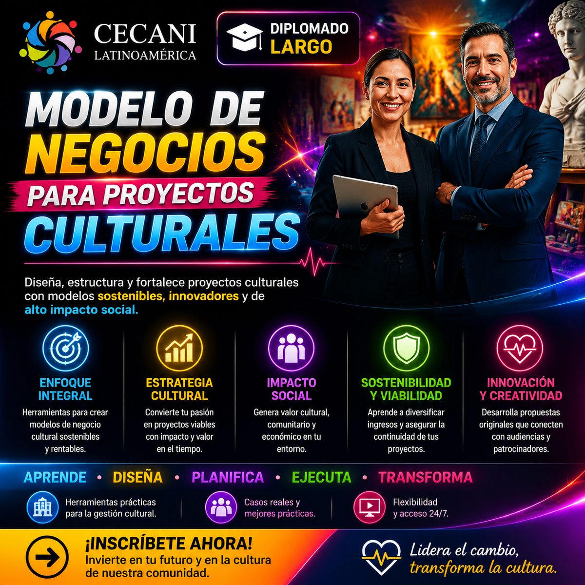 Diplomado: Modelo de Negocios para Proyectos culturales