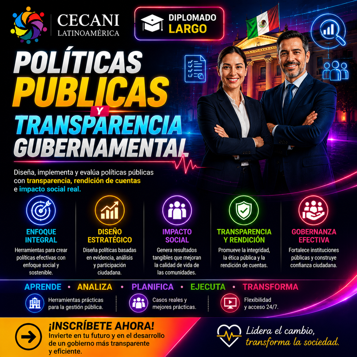 Diplomado en Políticas Públicas y Transparencia Gubernamental
